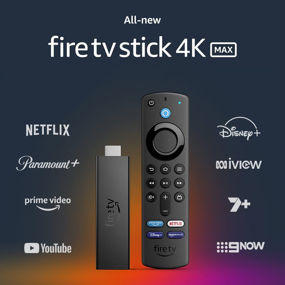 Amazon Fire TV Stick 4K Max | Wi-Fi 6 Compatible | Alexa